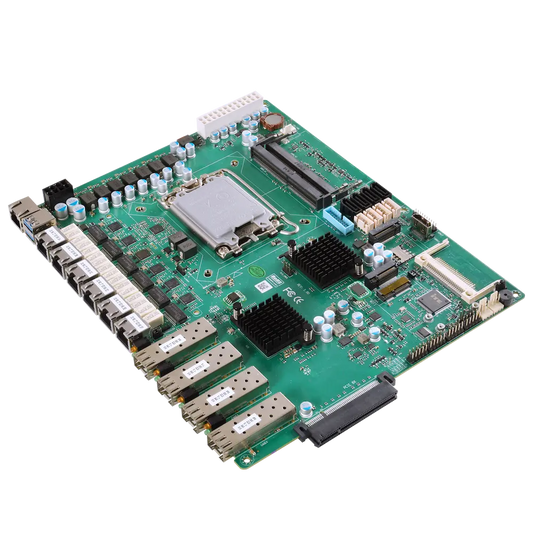 Intel BGA1170 12. palomuurireitittimen emolevy