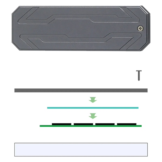 High-Speed M.2 SSD Case