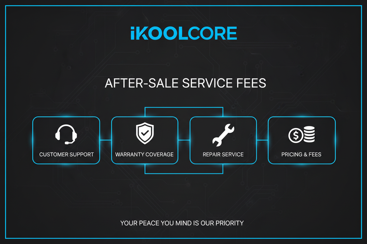 After-Sales Service Fee (Shipping, Repair & Support Charges)