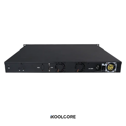 F6410 - 1U Rack-mounted Server Equipped with 6 x 2.5G RJ45 Network Ports and 4 x 10G SFP+ Ports with Intel X710 Chips