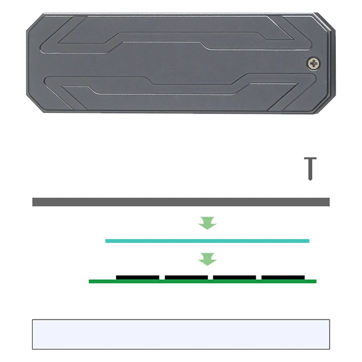 High-Speed M.2 SSD Case