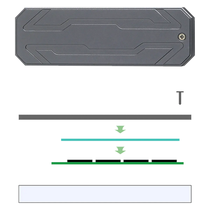 High-Speed M.2 SSD Case