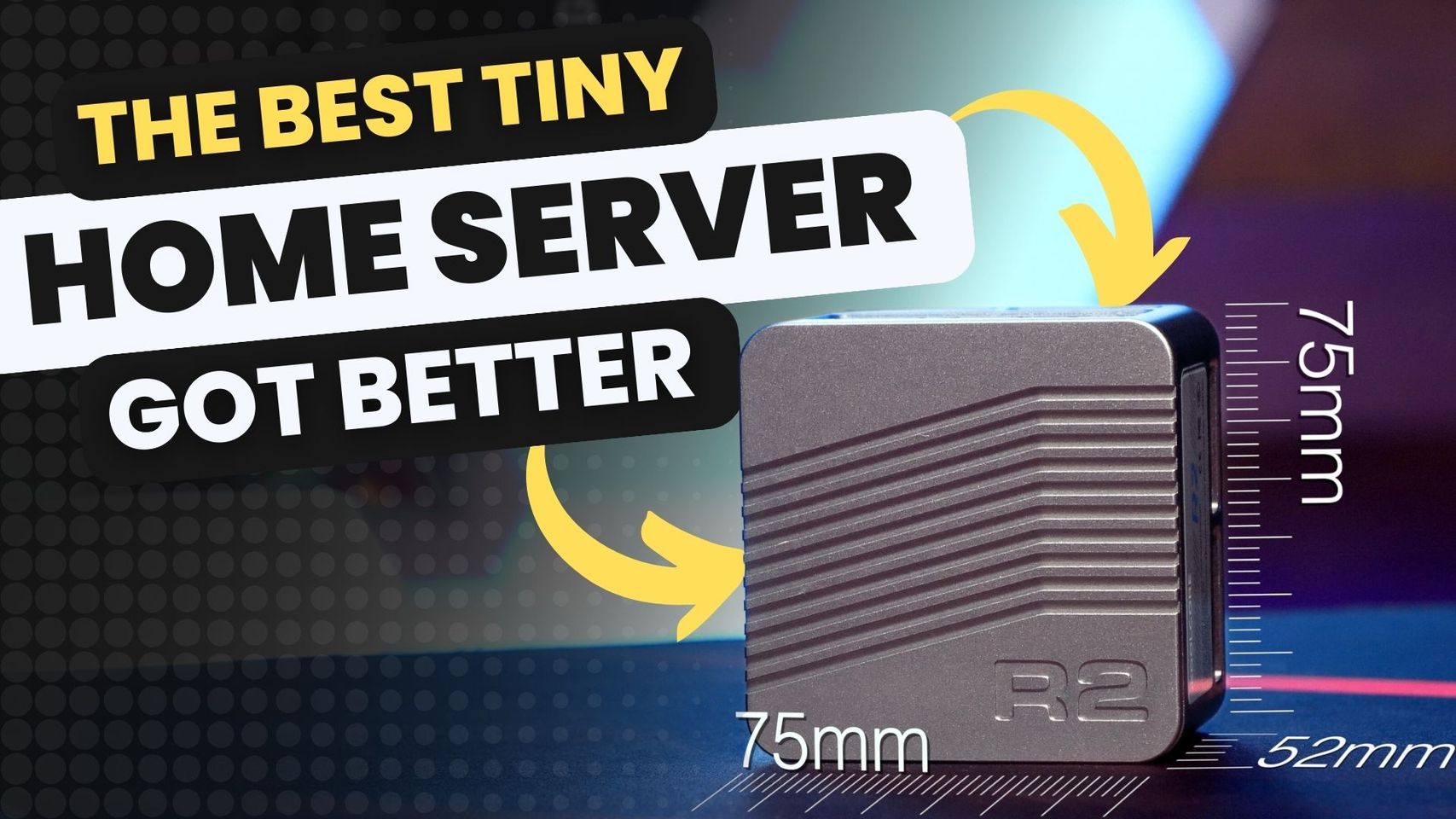 Load video: Tiny_Home_Server_with_Connectivity_for_DAYS_-_iKOOLCORE_R2